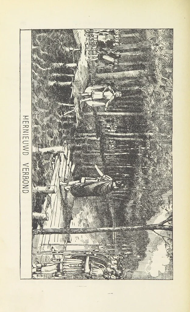 An illustration from Nederland en Oranje in beeld en schrift, etc, 1895, leaf 136