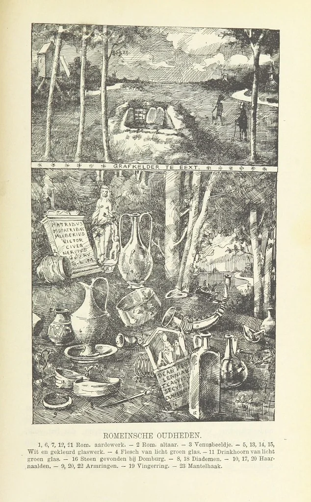 An illustration from Nederland en Oranje in beeld en schrift, etc, 1895, leaf 145