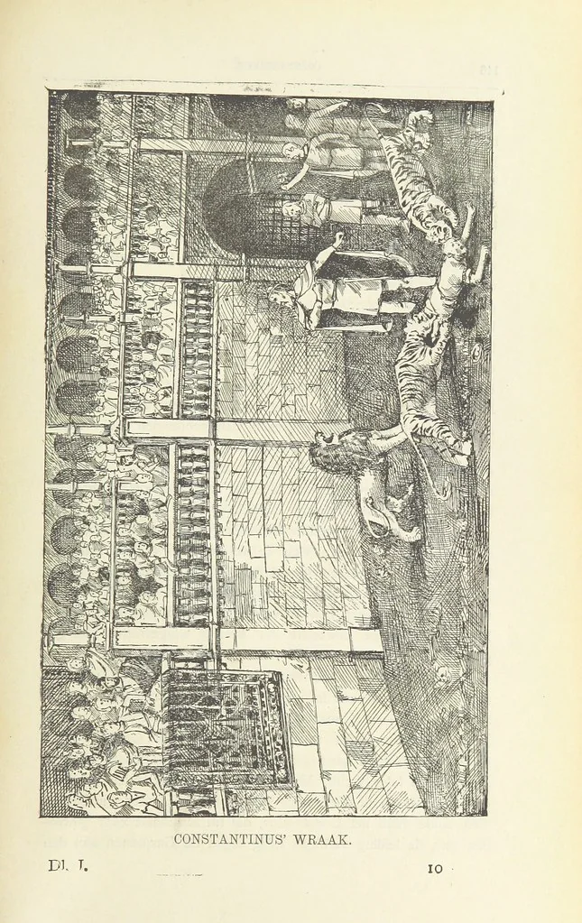 An illustration from Nederland en Oranje in beeld en schrift, etc, 1895, leaf 155