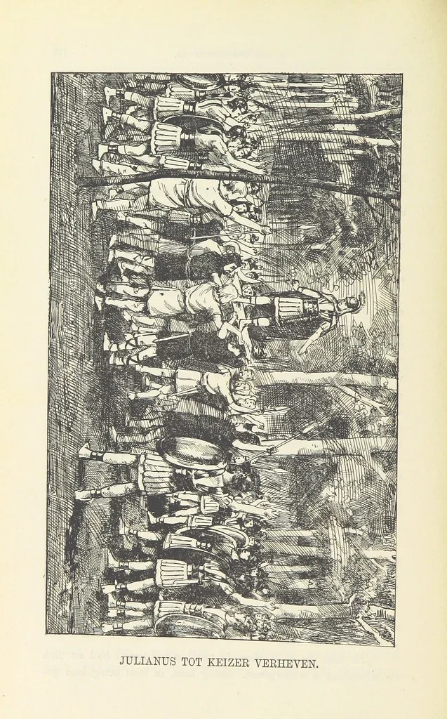 An illustration from Nederland en Oranje in beeld en schrift, etc, 1895, leaf 166