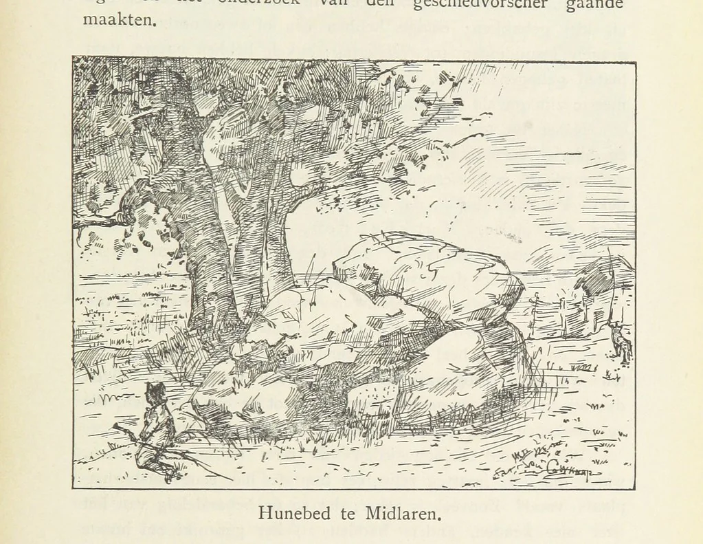 An illustration from Nederland en Oranje in beeld en schrift, etc, 1895, leaf 17