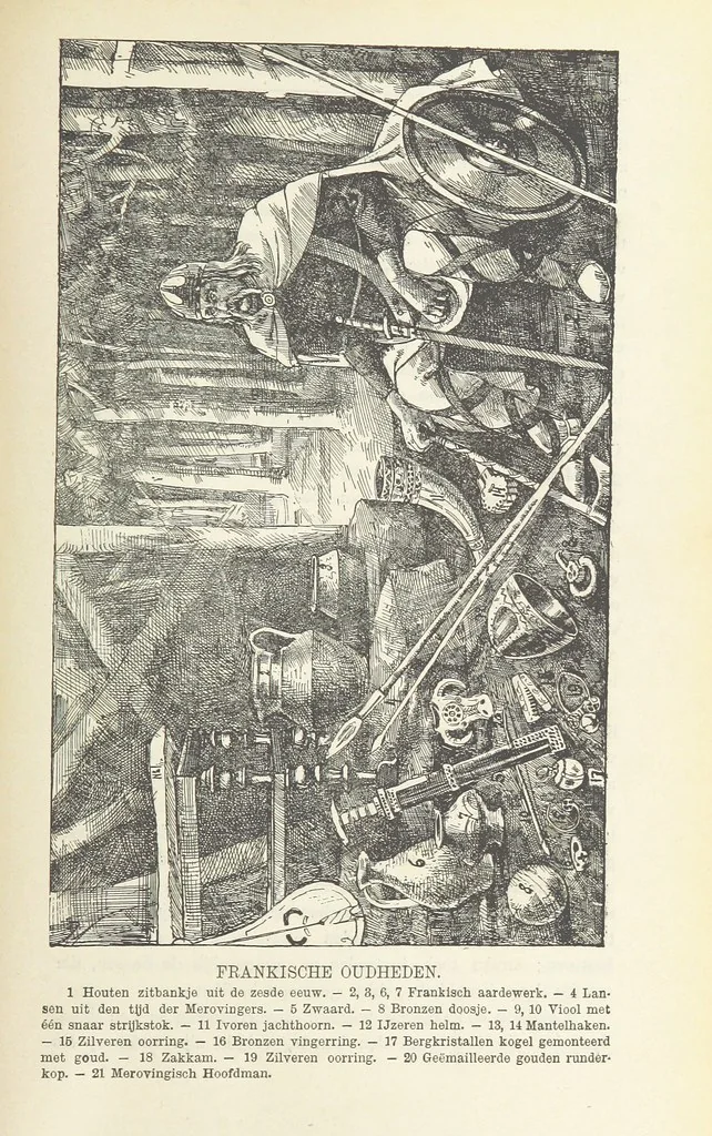 An illustration from Nederland en Oranje in beeld en schrift, etc, 1895, leaf 177