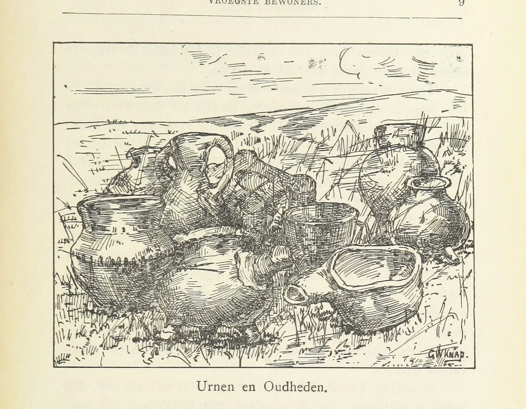 An illustration from Nederland en Oranje in beeld en schrift, etc, 1895, leaf 19