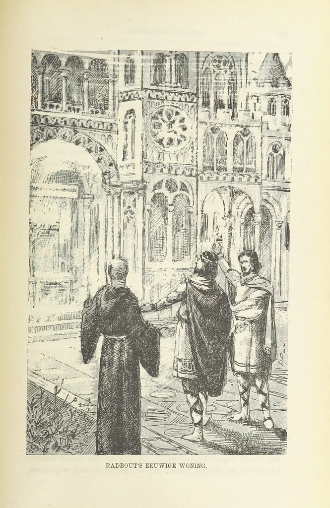 An illustration from Nederland en Oranje in beeld en schrift, etc, 1895, leaf 209