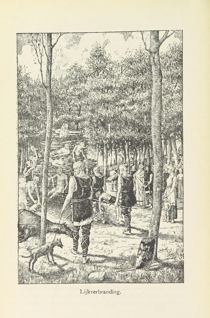 An illustration from Nederland en Oranje in beeld en schrift, etc, 1895, leaf 24