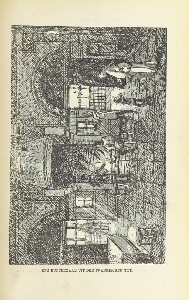 An illustration from Nederland en Oranje in beeld en schrift, etc, 1895, leaf 253