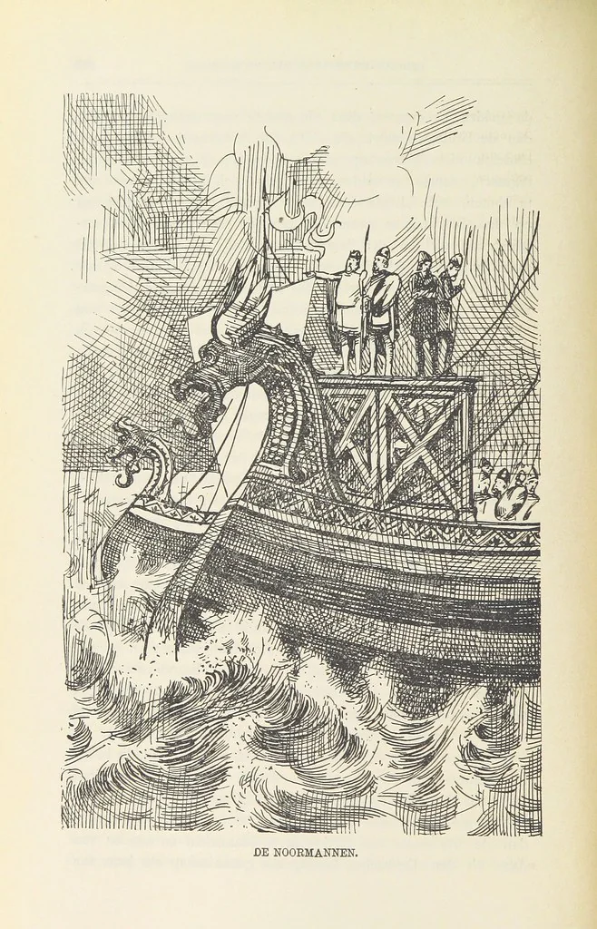 An illustration from Nederland en Oranje in beeld en schrift, etc, 1895, leaf 278