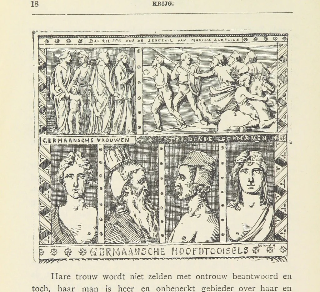 An illustration from Nederland en Oranje in beeld en schrift, etc, 1895, leaf 28