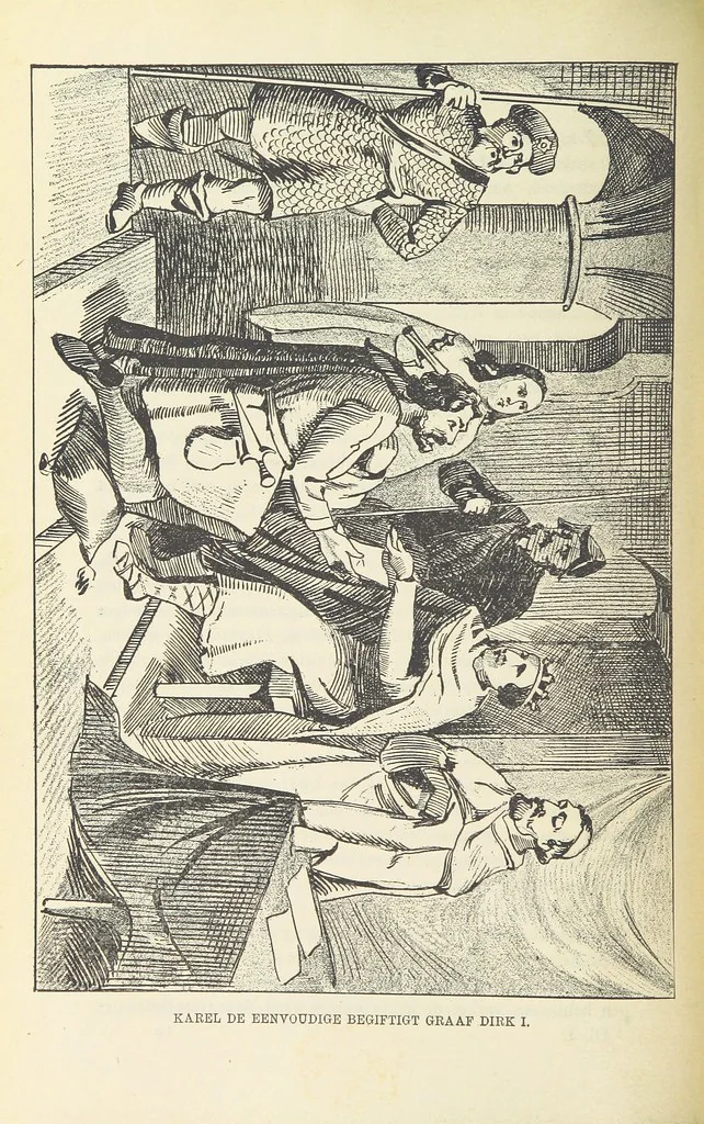 An illustration from Nederland en Oranje in beeld en schrift, etc, 1895, leaf 300