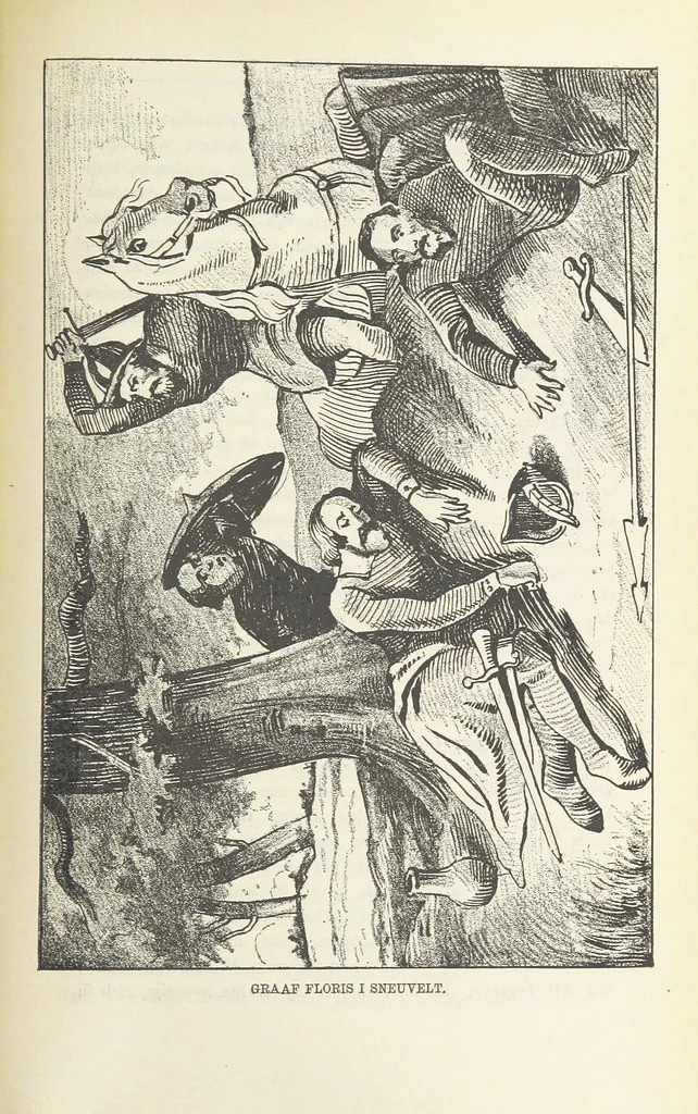 An illustration from Nederland en Oranje in beeld en schrift, etc, 1895, leaf 321