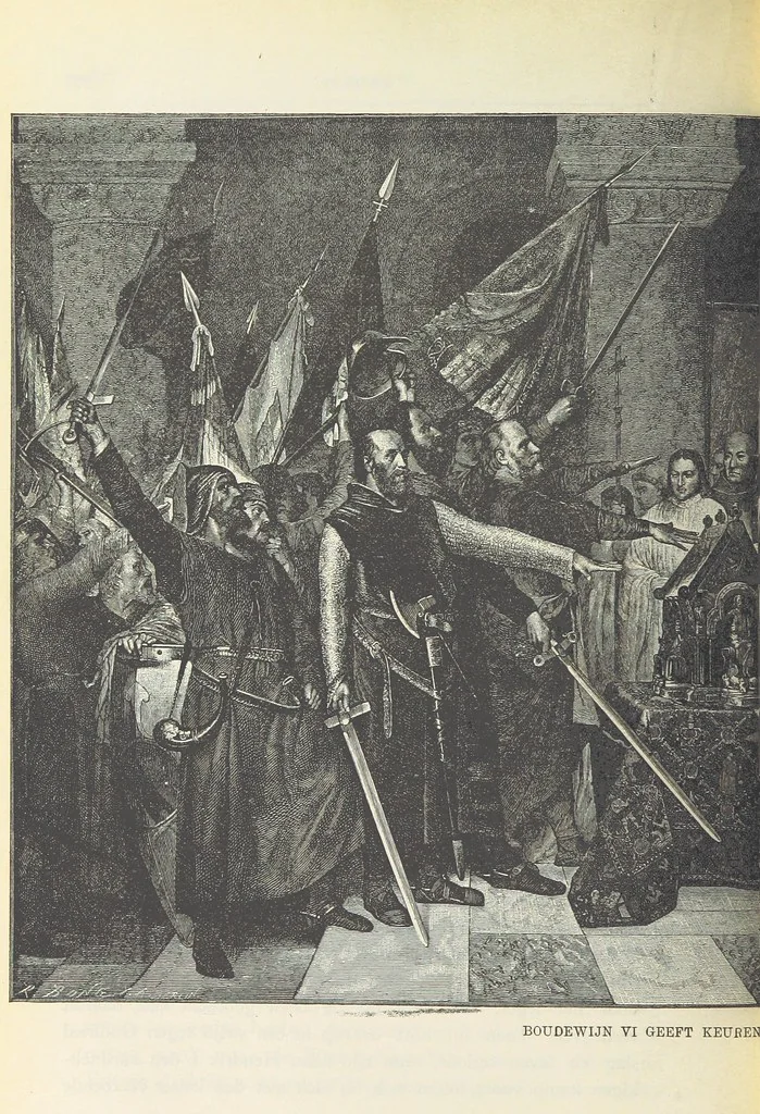 An illustration from Nederland en Oranje in beeld en schrift, etc, 1895, leaf 338