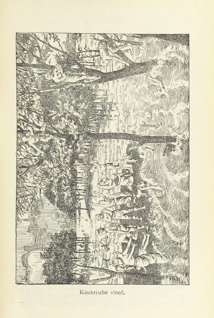 An illustration from Nederland en Oranje in beeld en schrift, etc, 1895, leaf 35