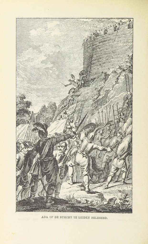 An illustration from Nederland en Oranje in beeld en schrift, etc, 1895, leaf 386