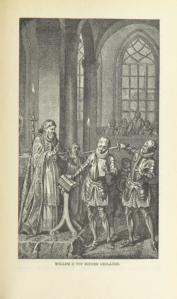 An illustration from Nederland en Oranje in beeld en schrift, etc, 1895, leaf 401