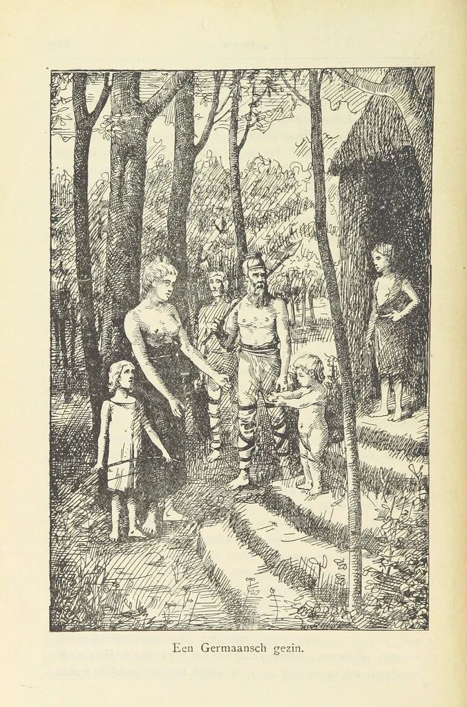 An illustration from Nederland en Oranje in beeld en schrift, etc, 1895, leaf 42