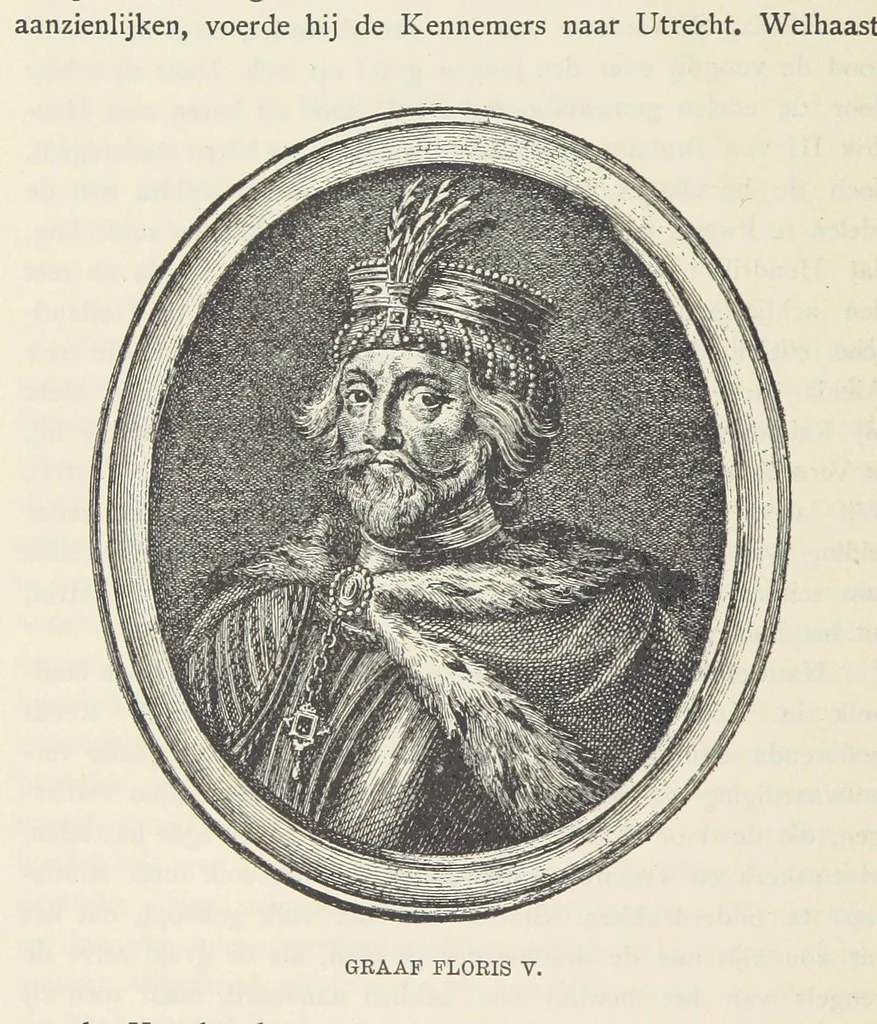 An illustration from Nederland en Oranje in beeld en schrift, etc, 1895, leaf 436