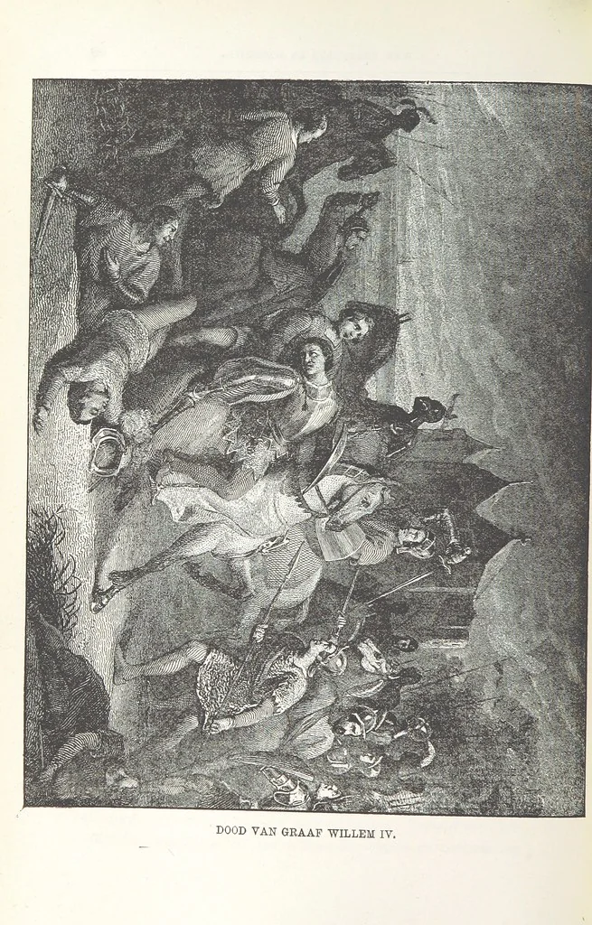 An illustration from Nederland en Oranje in beeld en schrift, etc, 1895, leaf 564