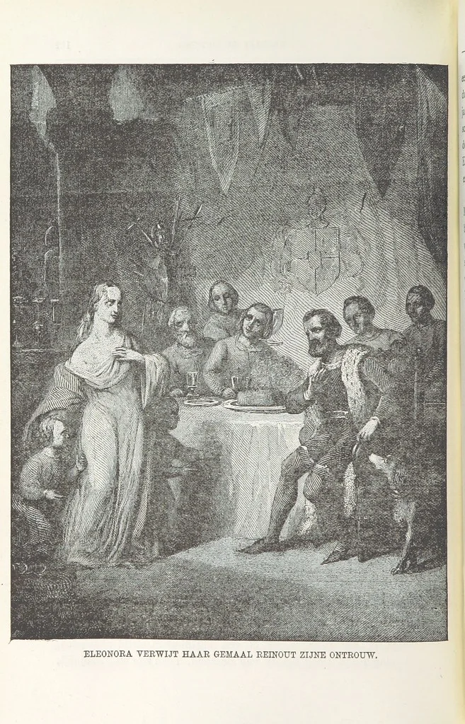 An illustration from Nederland en Oranje in beeld en schrift, etc, 1895, leaf 596