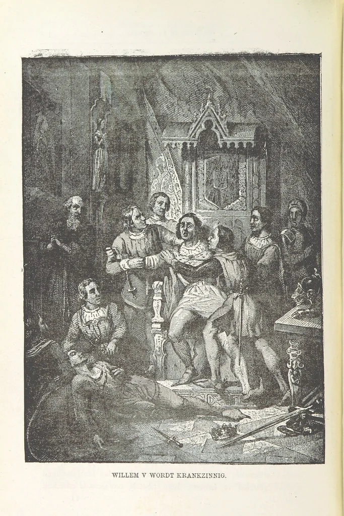 An illustration from Nederland en Oranje in beeld en schrift, etc, 1895, leaf 618