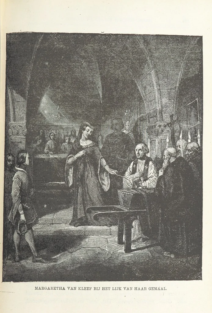 An illustration from Nederland en Oranje in beeld en schrift, etc, 1895, leaf 627