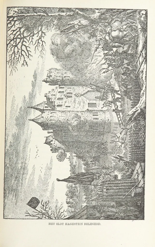 An illustration from Nederland en Oranje in beeld en schrift, etc, 1895, leaf 637