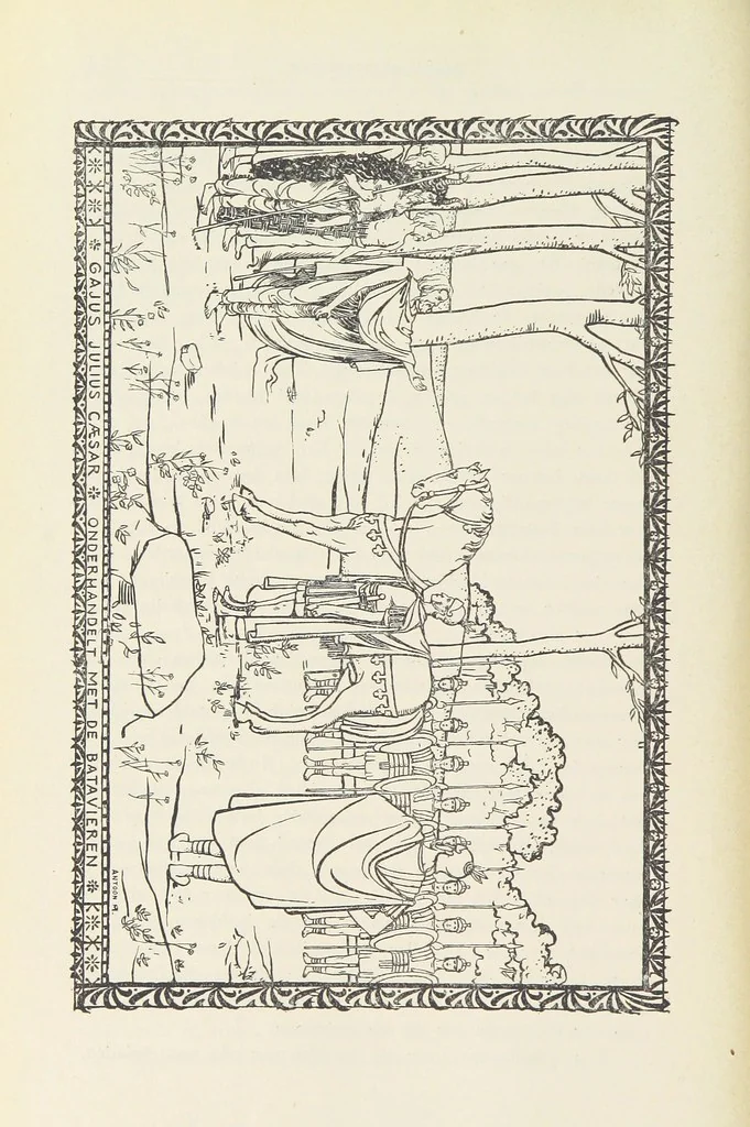 An illustration from Nederland en Oranje in beeld en schrift, etc, 1895, leaf 64