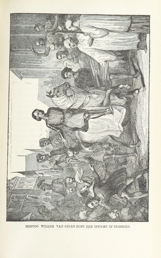 An illustration from Nederland en Oranje in beeld en schrift, etc, 1895, leaf 653