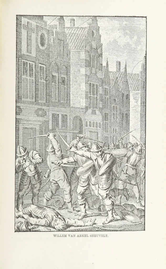 An illustration from Nederland en Oranje in beeld en schrift, etc, 1895, leaf 671