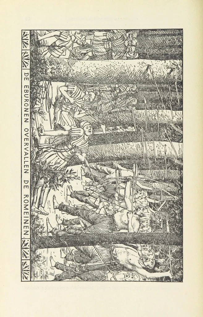 An illustration from Nederland en Oranje in beeld en schrift, etc, 1895, leaf 70