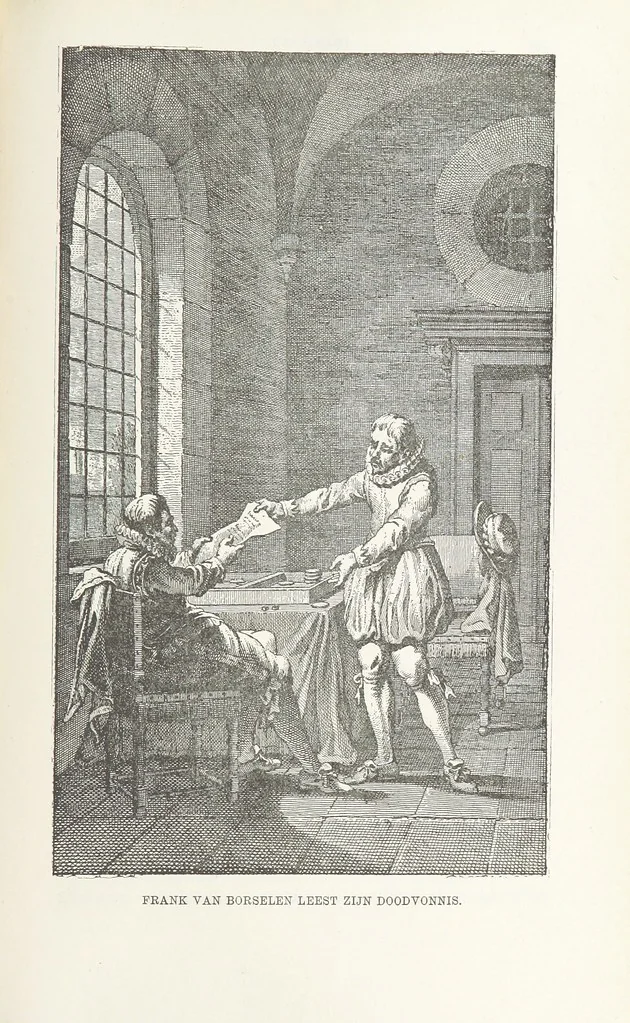 An illustration from Nederland en Oranje in beeld en schrift, etc, 1895, leaf 701