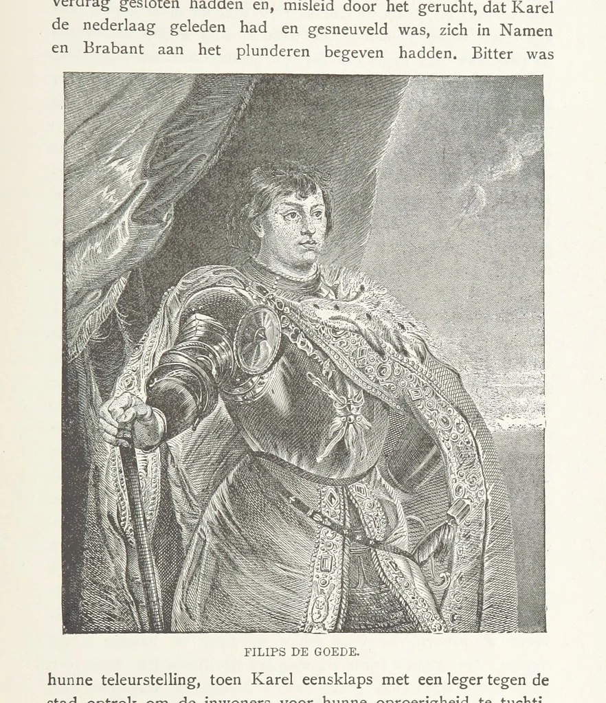 An illustration from Nederland en Oranje in beeld en schrift, etc, 1895, leaf 733