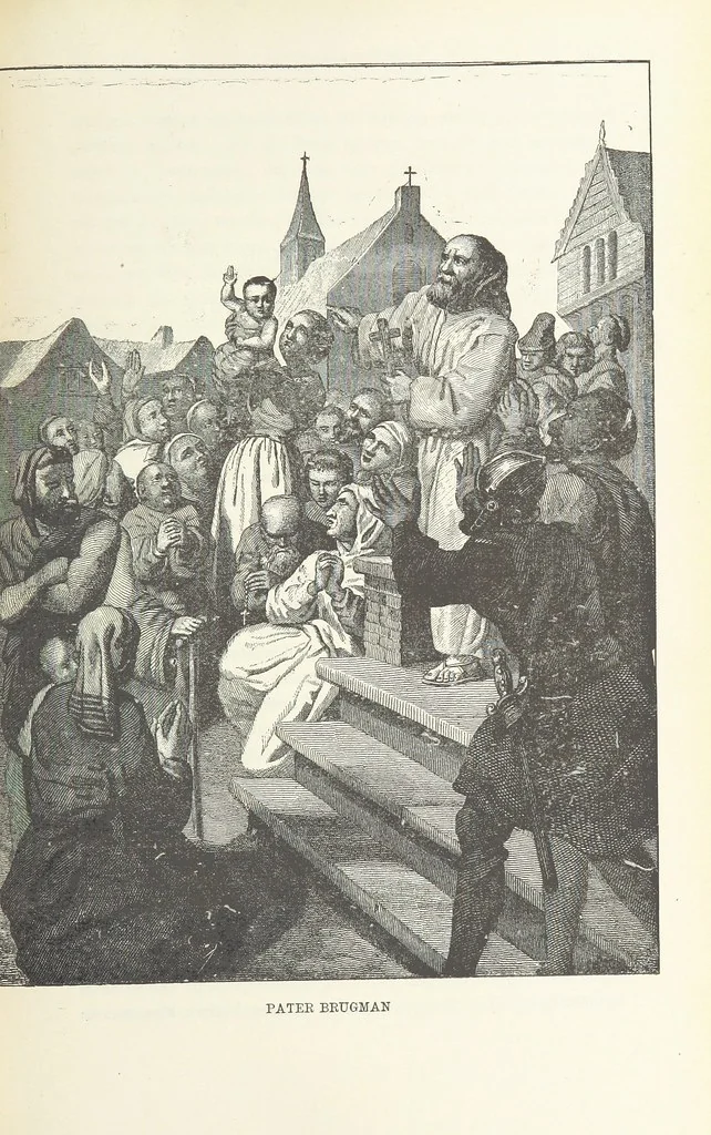 An illustration from Nederland en Oranje in beeld en schrift, etc, 1895, leaf 801