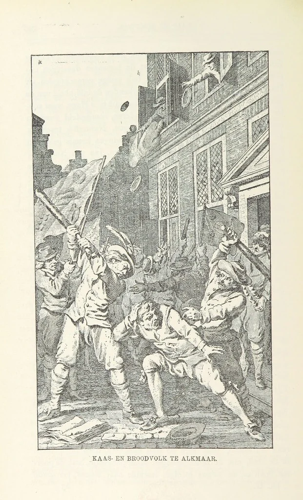 An illustration from Nederland en Oranje in beeld en schrift, etc, 1895, leaf 810