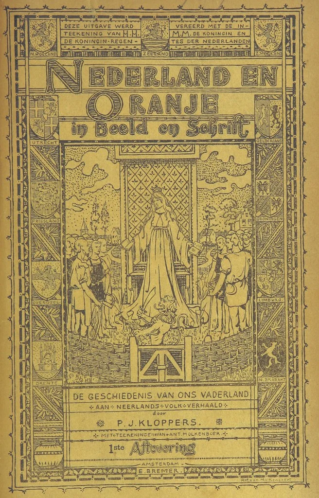 An illustration from Nederland en Oranje in beeld en schrift, etc, 1895, leaf 853
