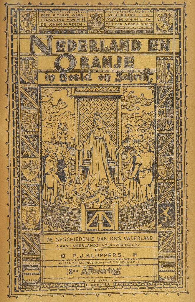 An illustration from Nederland en Oranje in beeld en schrift, etc, 1895, leaf 865