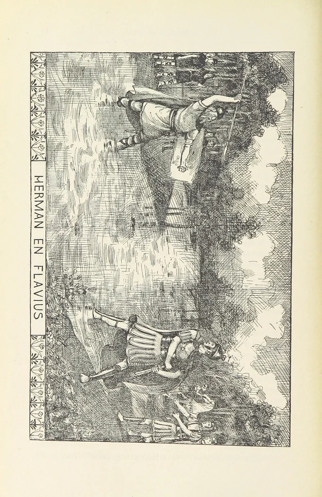 An illustration from Nederland en Oranje in beeld en schrift, etc, 1895, leaf 94