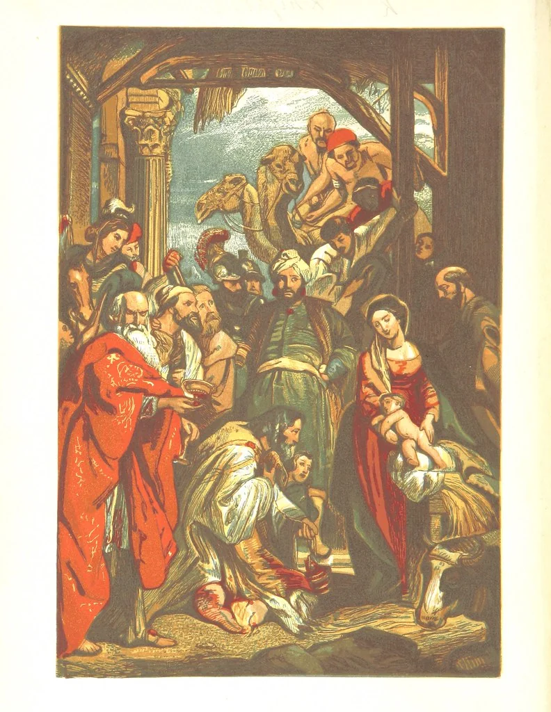 An illustration from Pictorial Half-hours, edited by C. K, 1850, leaf 10