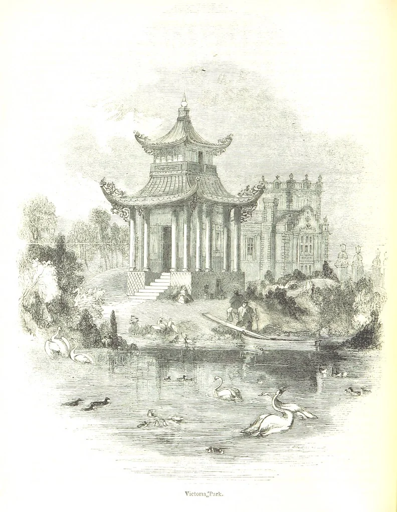 An illustration from Pictorial Half-hours, edited by C. K, 1850, leaf 102