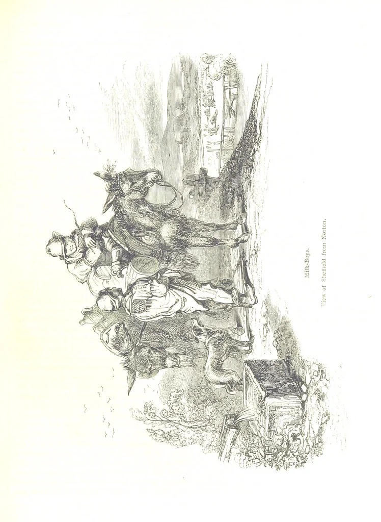 An illustration from Pictorial Half-hours, edited by C. K, 1850, leaf 103