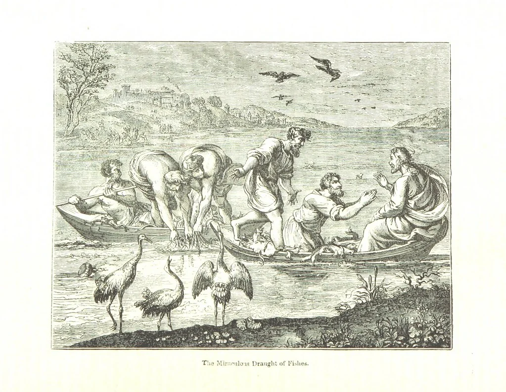 An illustration from Pictorial Half-hours, edited by C. K, 1850, leaf 110
