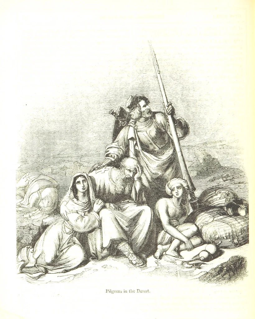 An illustration from Pictorial Half-hours, edited by C. K, 1850, leaf 114