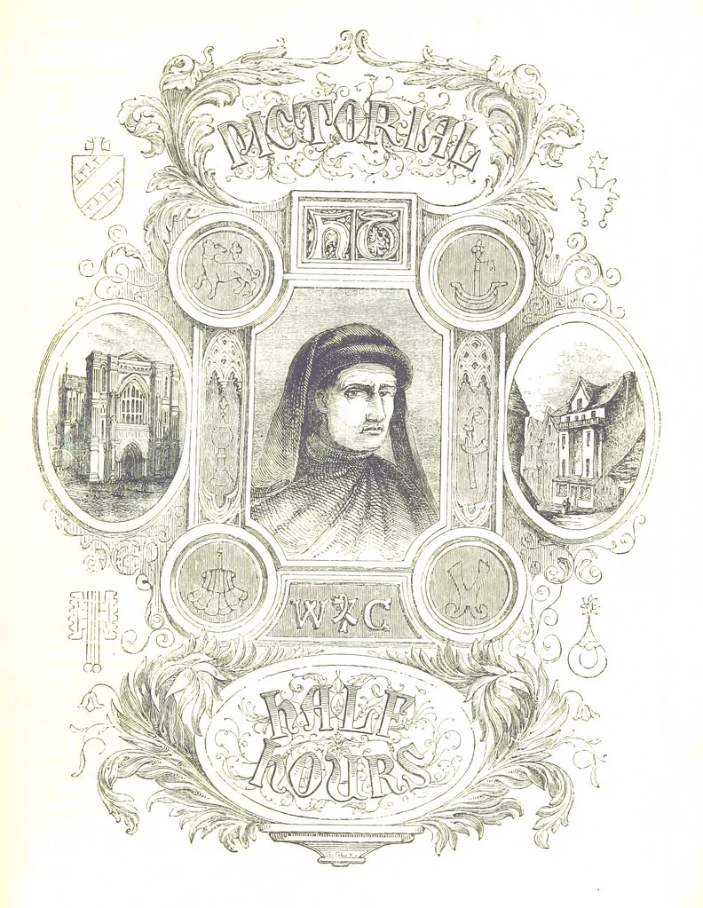 An illustration from Pictorial Half-hours, edited by C. K, 1850, leaf 19