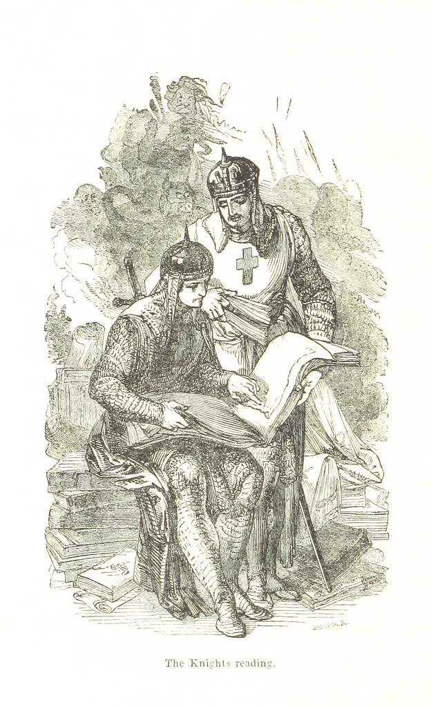 An illustration from Pictorial Half-hours, edited by C. K, 1850, leaf 214