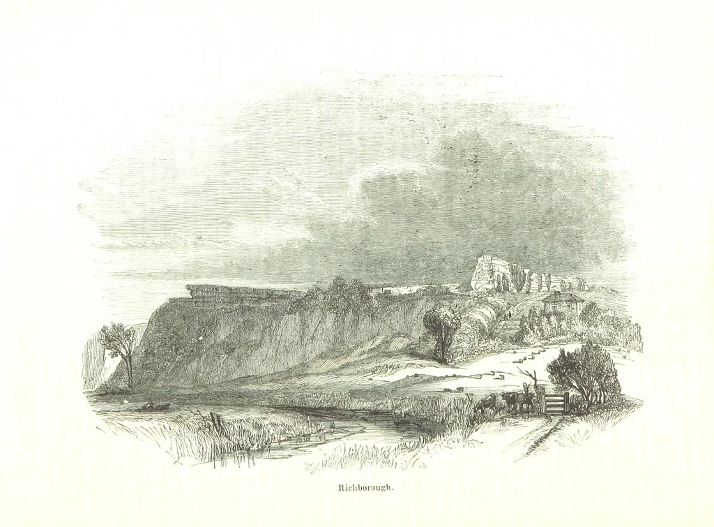 An illustration from Pictorial Half-hours, edited by C. K, 1850, leaf 218