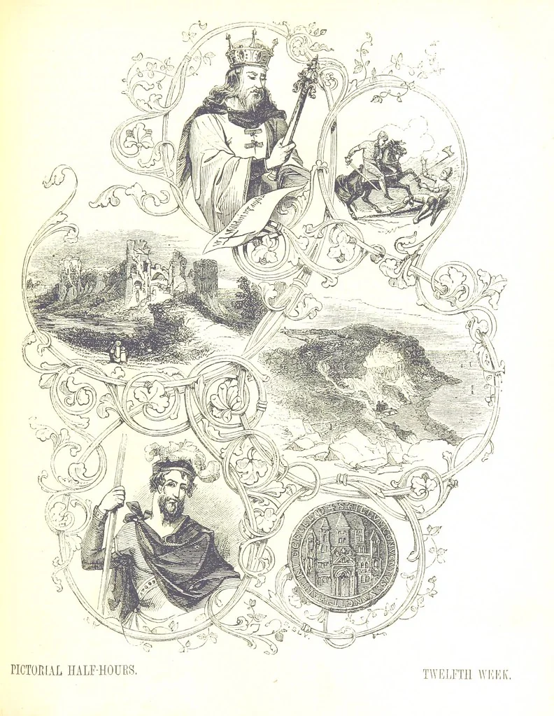 An illustration from Pictorial Half-hours, edited by C. K, 1850, leaf 279