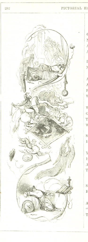 An illustration from Pictorial Half-hours, edited by C. K, 1850, leaf 306