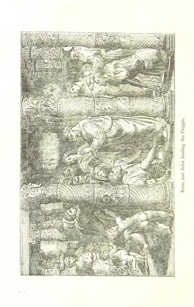 An illustration from Pictorial Half-hours, edited by C. K, 1850, leaf 322