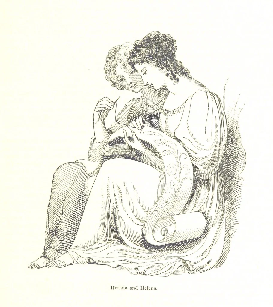 An illustration from Pictorial Half-hours, edited by C. K, 1850, leaf 341