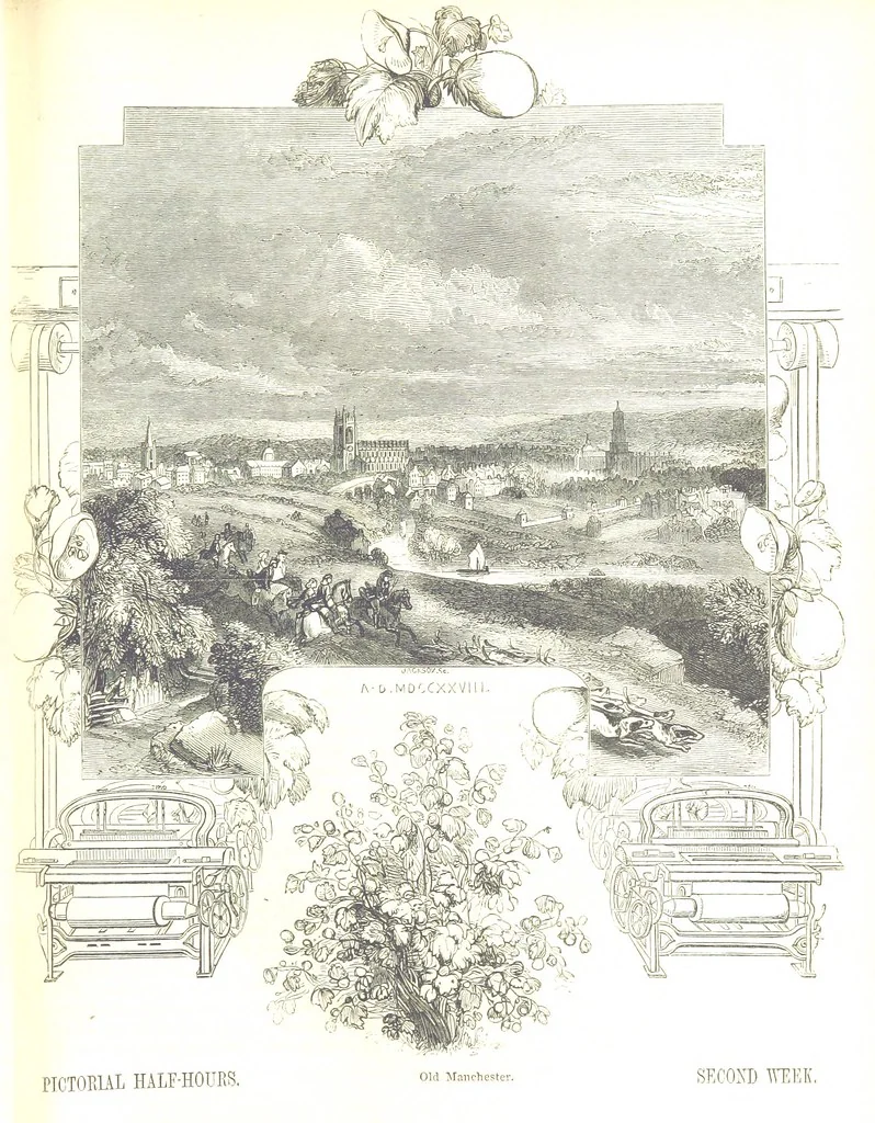 An illustration from Pictorial Half-hours, edited by C. K, 1850, leaf 39