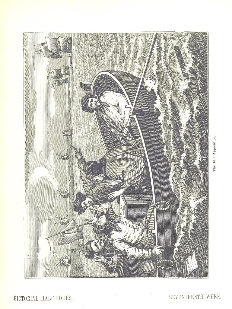 An illustration from Pictorial Half-hours, edited by C. K, 1850, leaf 401